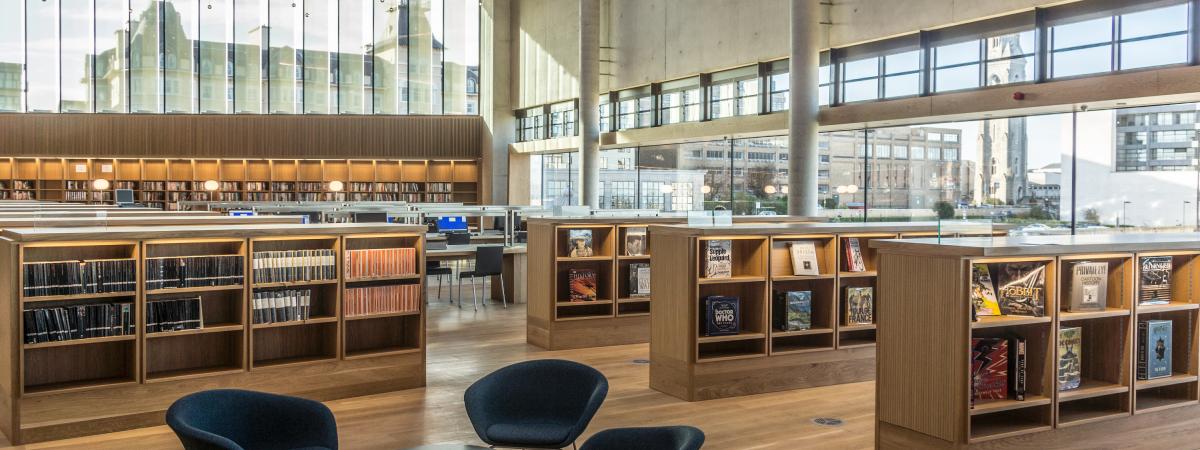 Nice automation at the dlr LexIcon Library in Dublin, Ireland