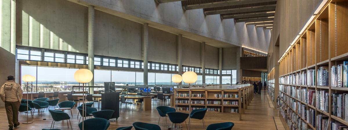 Nice automation at the dlr LexIcon Library in Dublin, Ireland