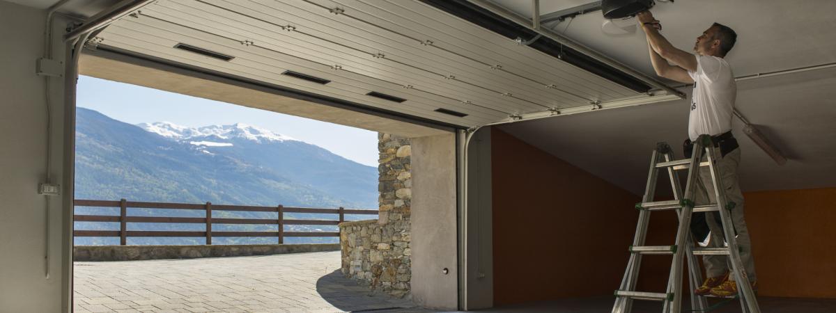 Nice automation at residential complex in Saint Christophe, Valle d'Aosta, Italy